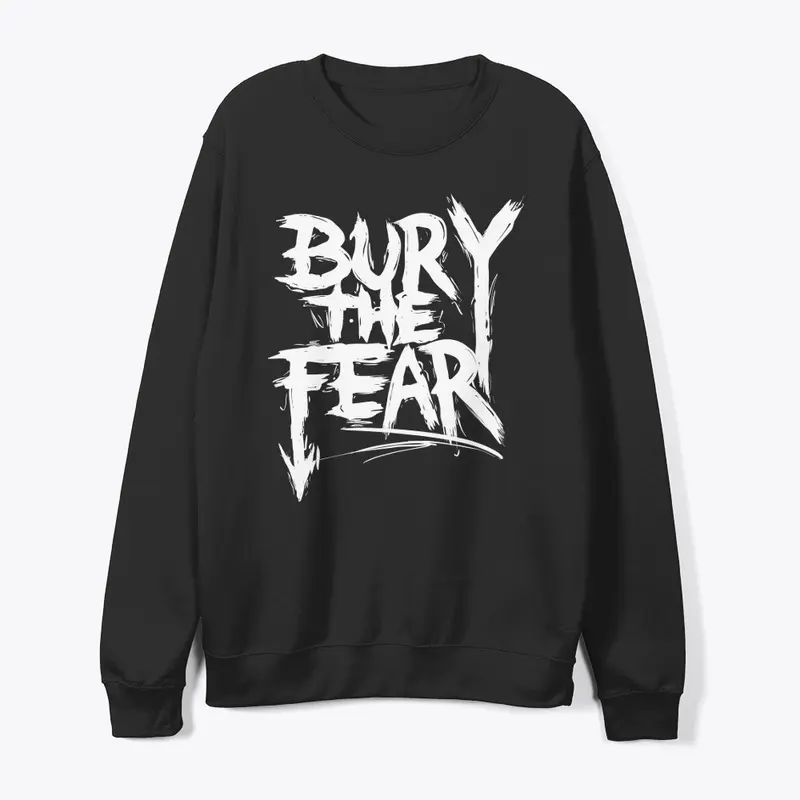 Bury The Fear Black Logo