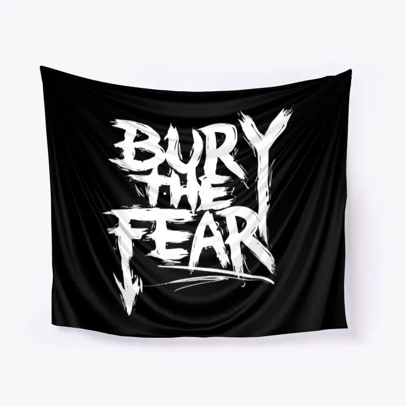 Bury The Fear Black Logo