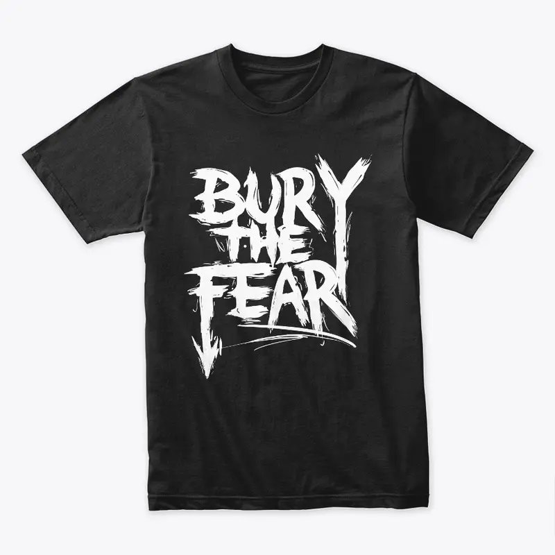 Bury The Fear Black Logo